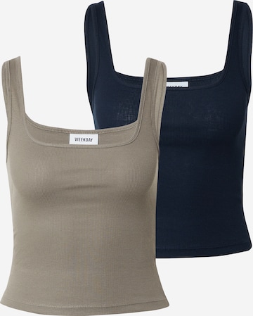 WEEKDAY Top in Blau: predná strana