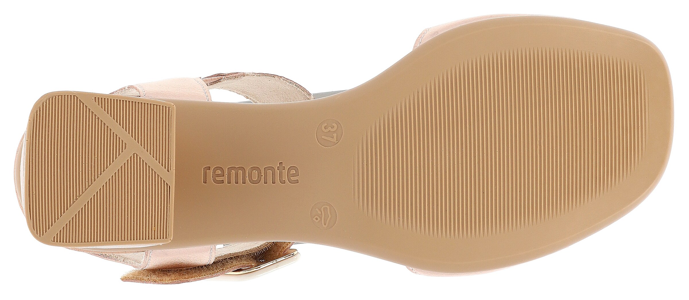 REMONTE Strap Sandals in Gold