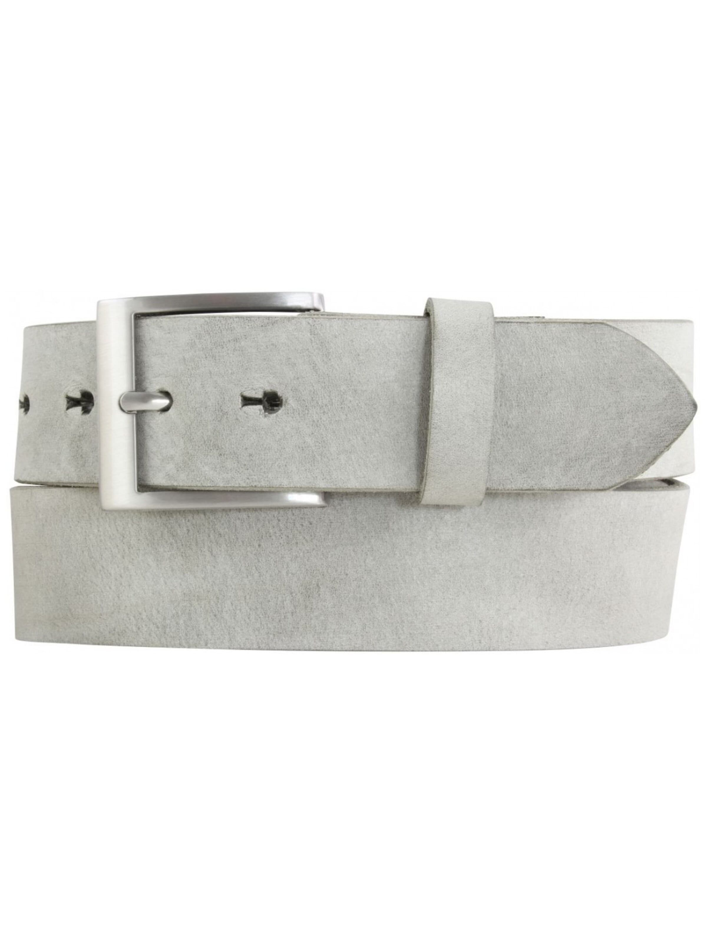 BELTINGER Gürtel 'Rimini'‌‌‌‌‌‌‌‌‌‌ in Grau: Vorderseite