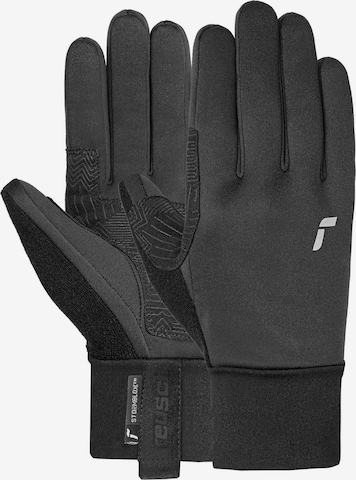 REUSCH Sports gloves 'Aron' in Black: front