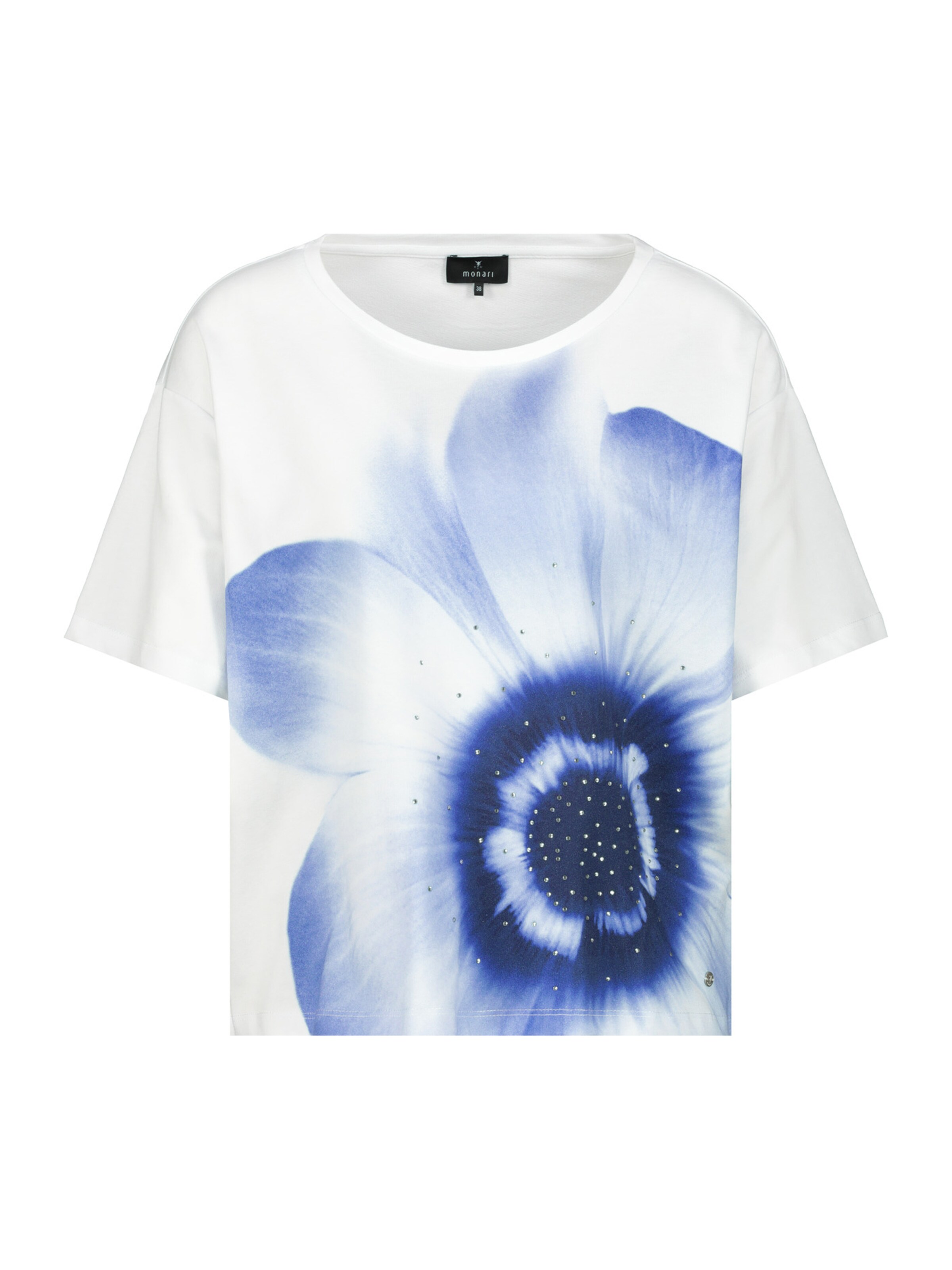 monari - Camiseta en blanco: frente