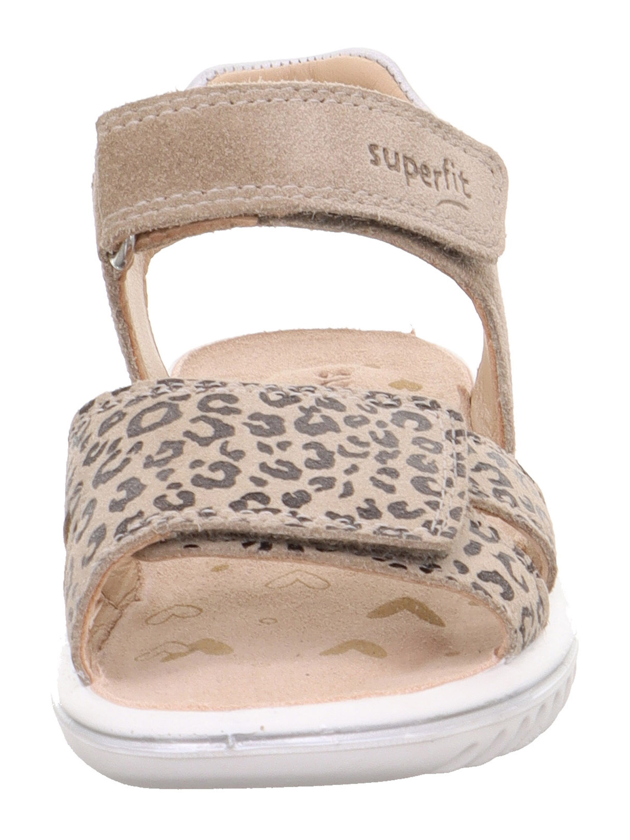 SUPERFIT Sandały 'Sparkle' w kolorze beżowy