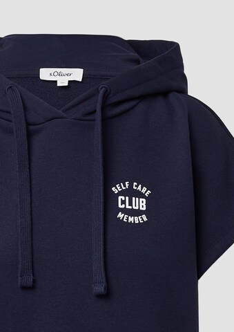 s.Oliver Sweatshirt in Blau