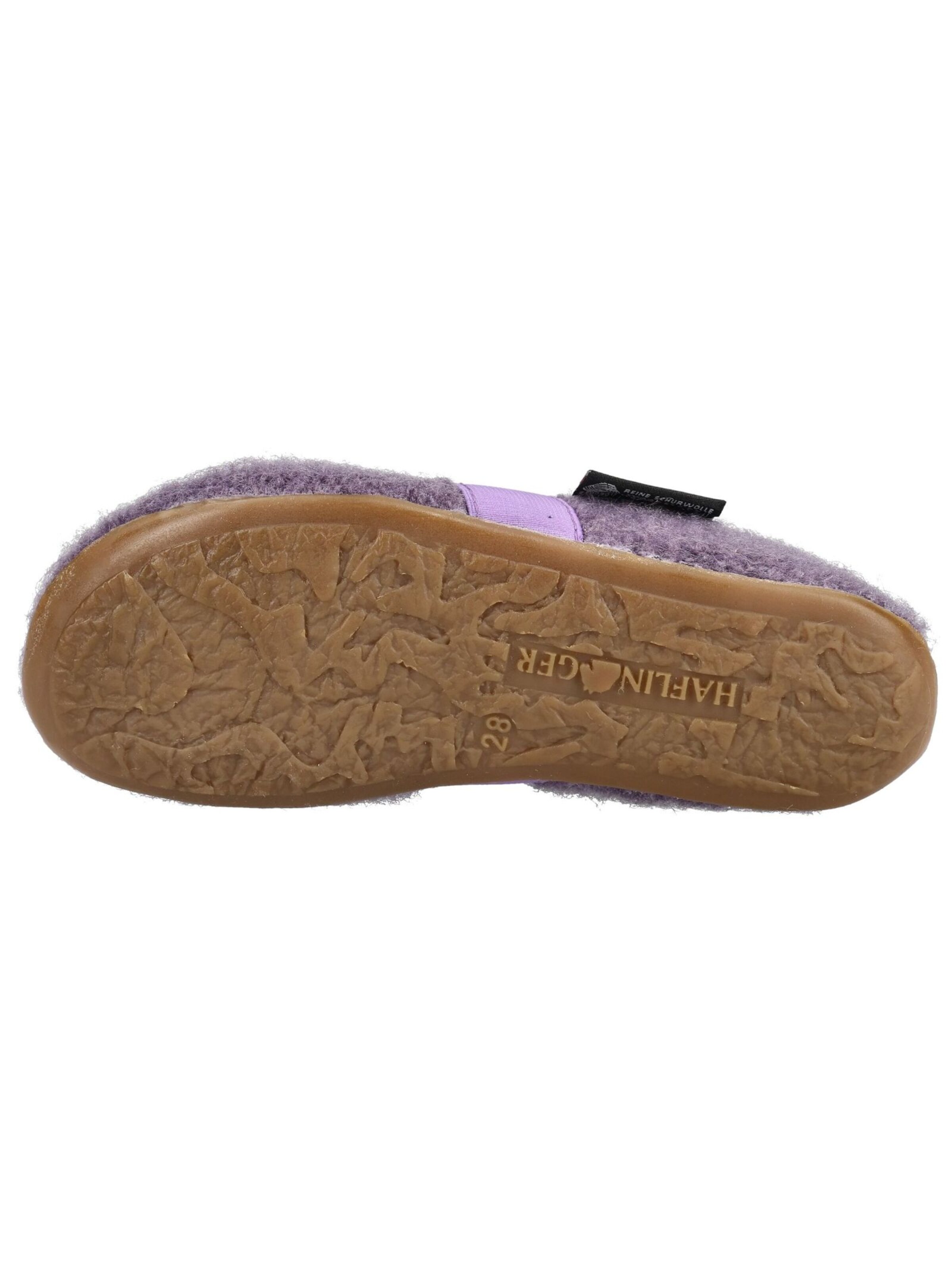 HAFLINGER Huisschoenen in Lila