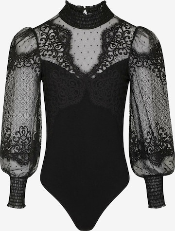 Morgan Blouse Bodysuit 'TONA' in Black: front