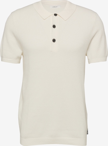 s.Oliver Sweater in Beige: front