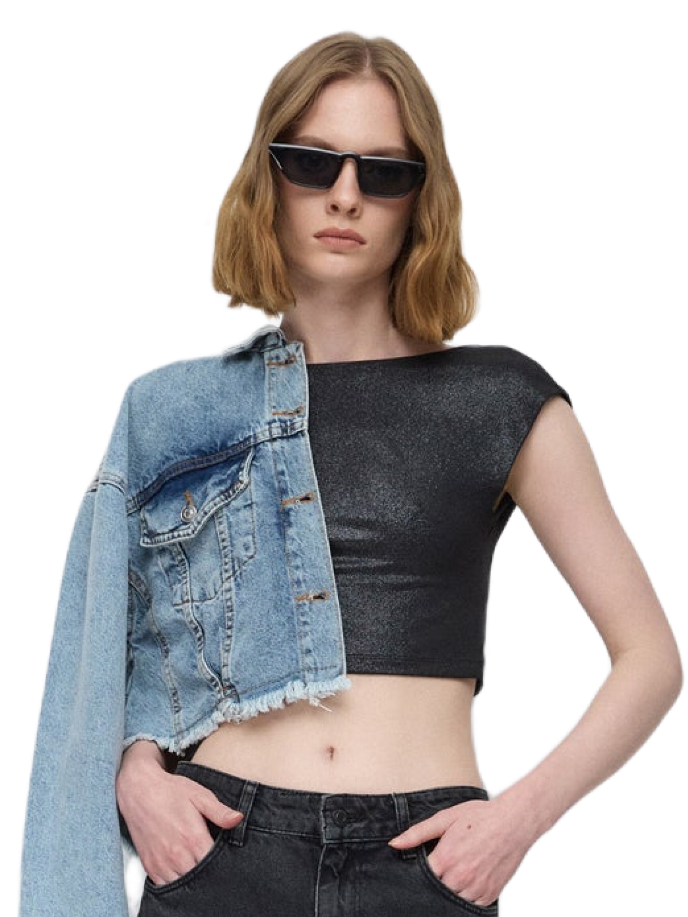 No Matter What Shirt in Zwart