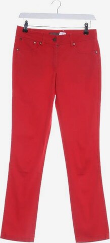 Alexander McQueen Pants in XXS in Red: front
