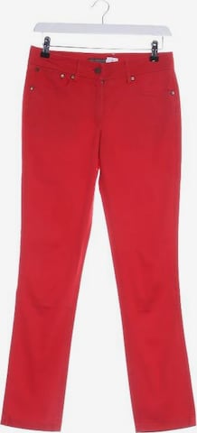 Alexander McQueen Pants in XXS in Red: front