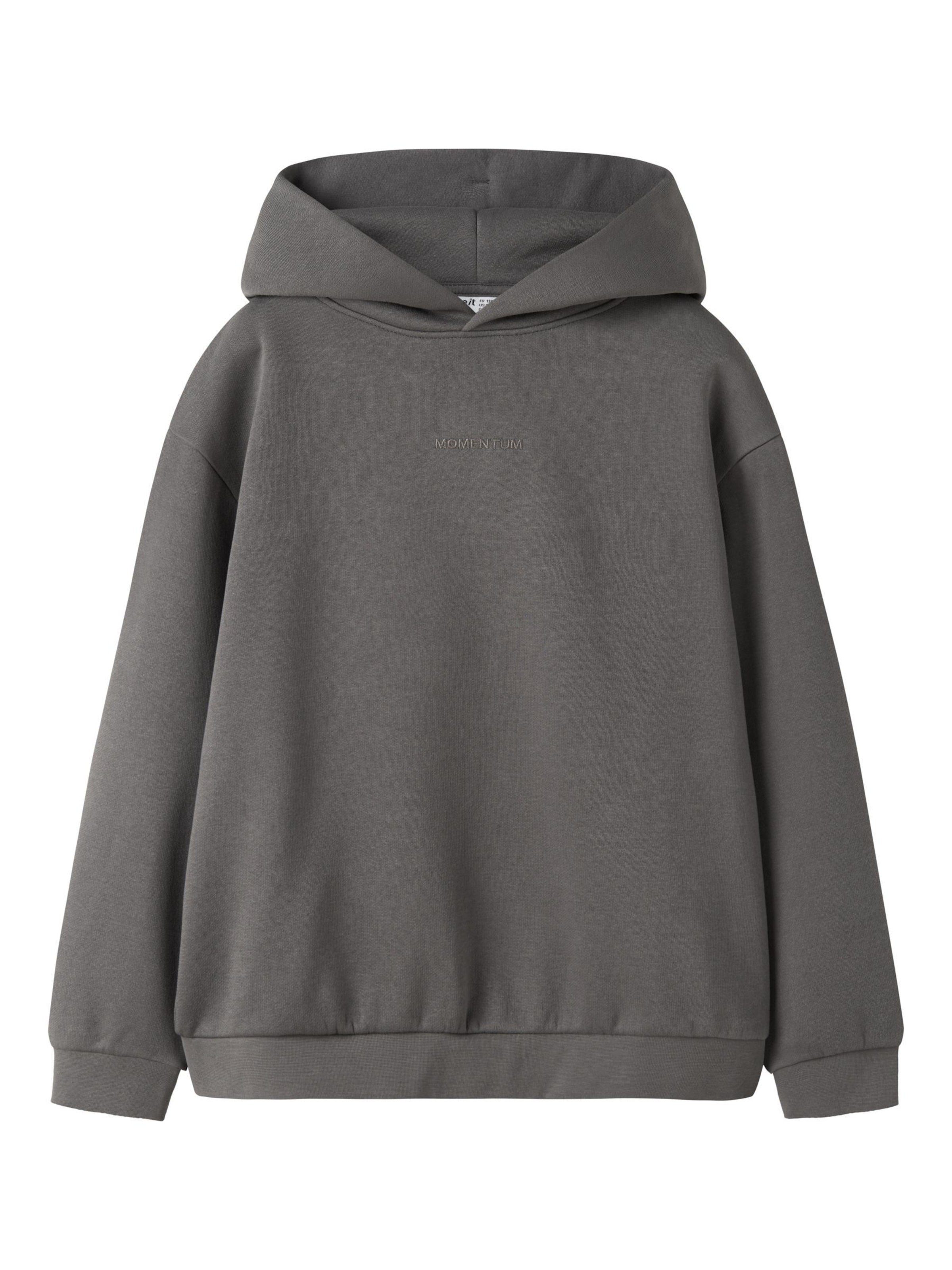 NAME IT Sweatshirt 'NKMRoen' in Grey: front
