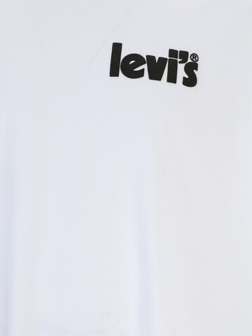 Levi's® Big & Tall Shirt 'Relaxed Fit Tee' in Weiß