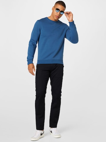 BLEND Sweatshirt 'Downton' i blå
