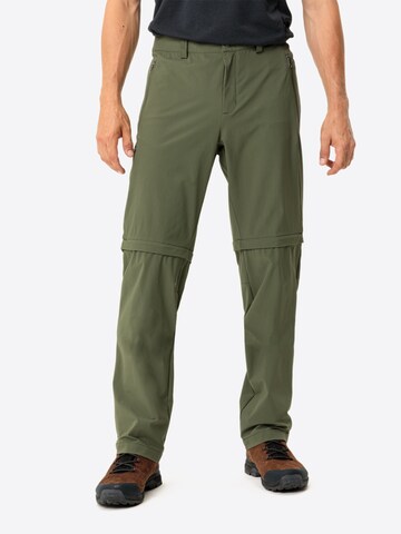 VAUDE Regular Outdoorhose 'Farley' in Grün: Vorderseite