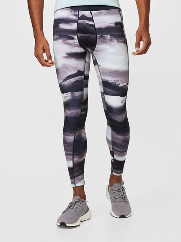 ADIDAS SPORTSWEAR Skinny Sportnadrágok 'Allover Print ' - vegyes színek: elől