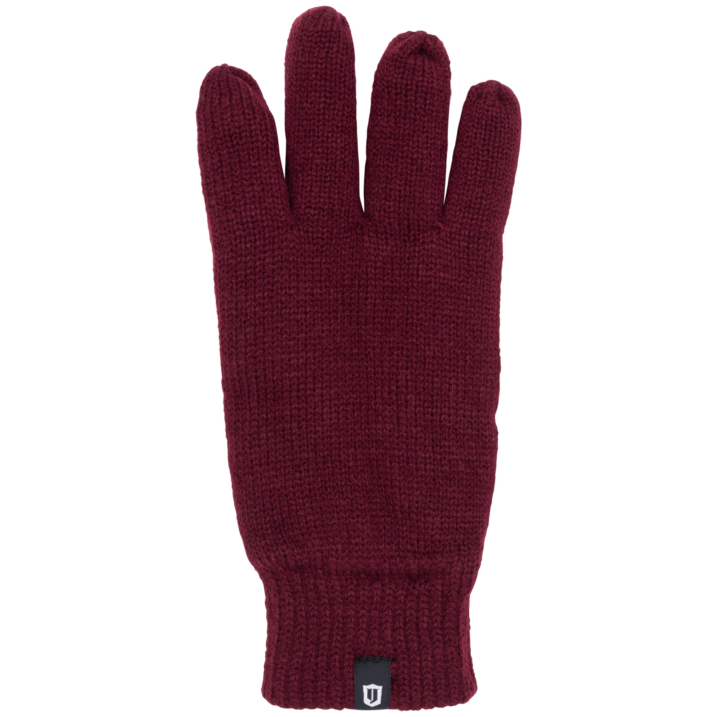 INDICODE JEANS Full Finger Gloves 'Jason' in Red
