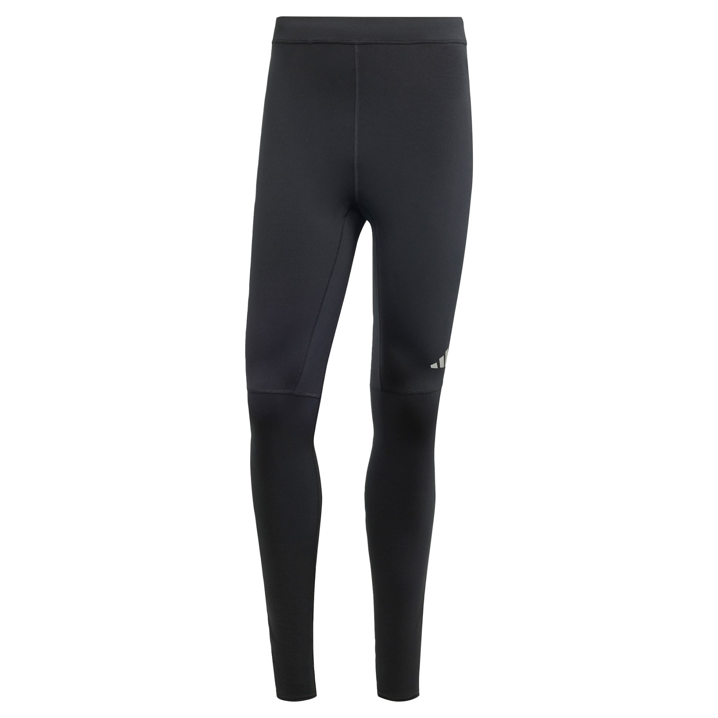 ADIDAS PERFORMANCE Skinny Workout Pants 'Ultimate Running Conquer' in Black: front