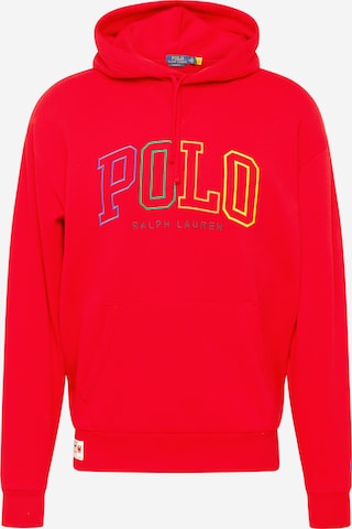 Polo Ralph Lauren Sweatshirt in Red: front