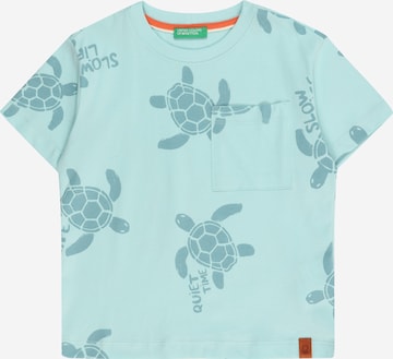 UNITED COLORS OF BENETTON Shirt in Blauw: voorkant