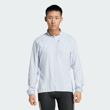 ADIDAS PERFORMANCE Sportjas in Blauw: voorkant
