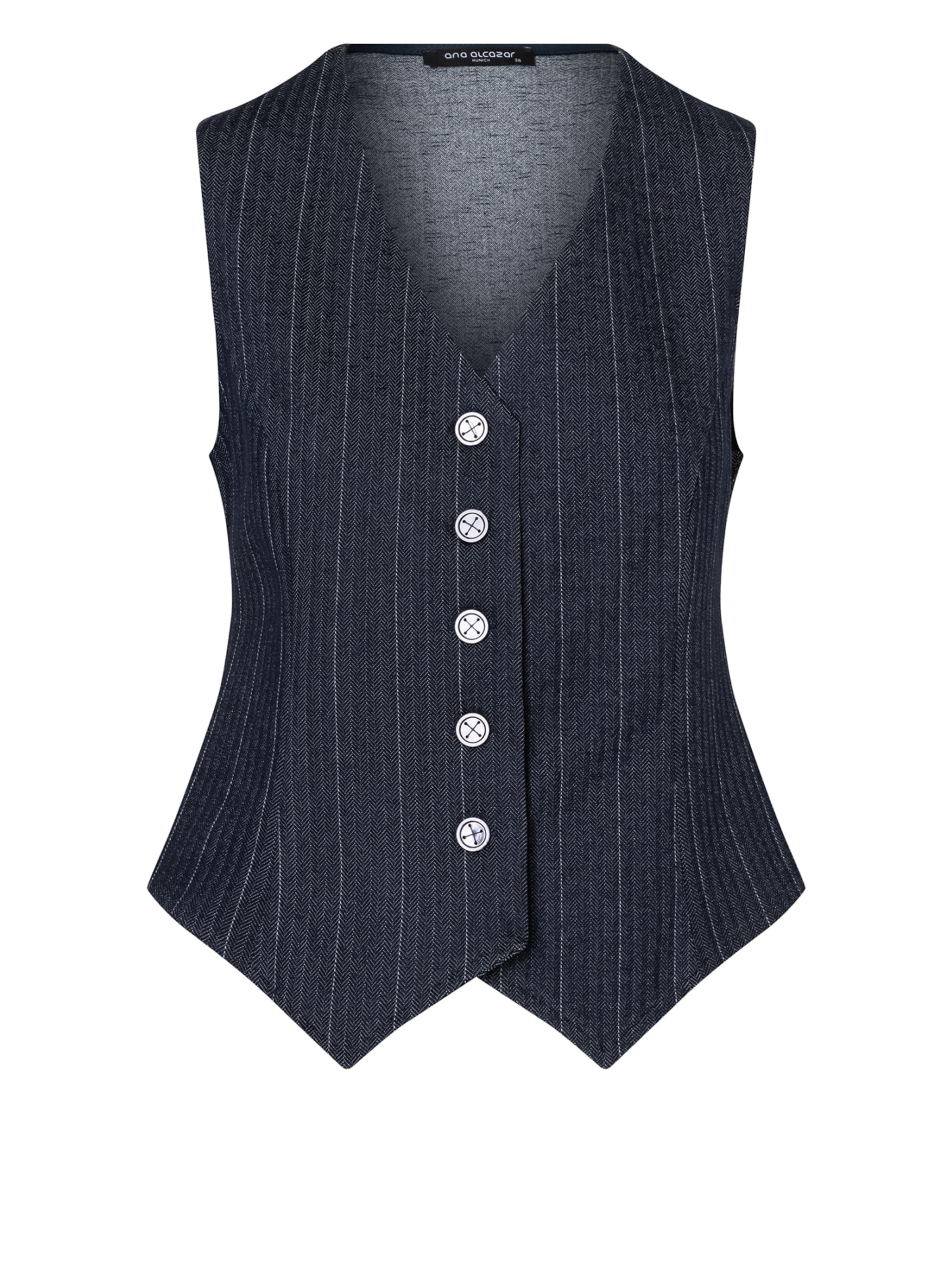 Ana Alcazar Gilet 'Enderlis' en XS en bleu foncé, Vue avec produit