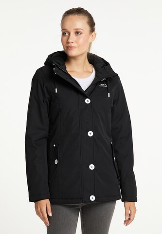 ICEBOUND Winter Jacket in Black: front