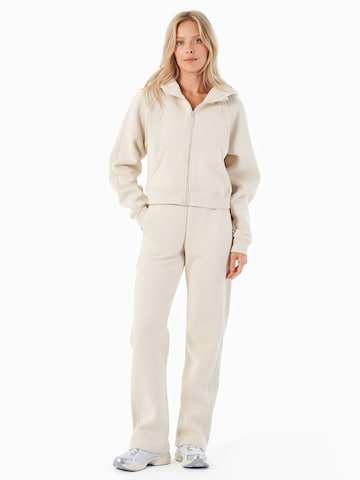 Organication Sweatjacke in Weiß