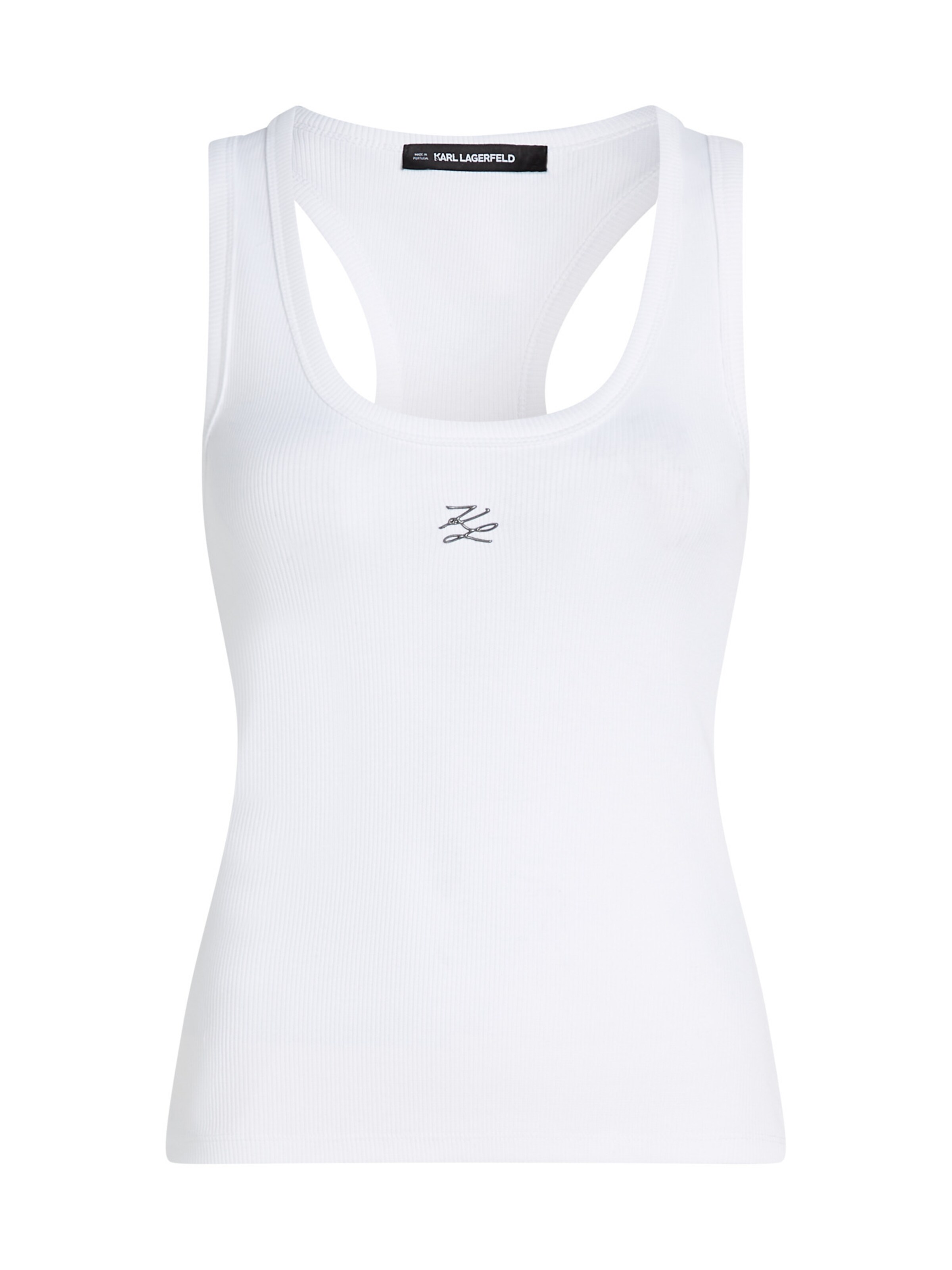 Karl Lagerfeld Topp i vit: framsida
