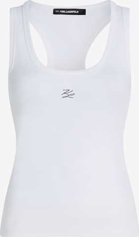 Karl LagerfeldTop - bijela boja: prednji dio