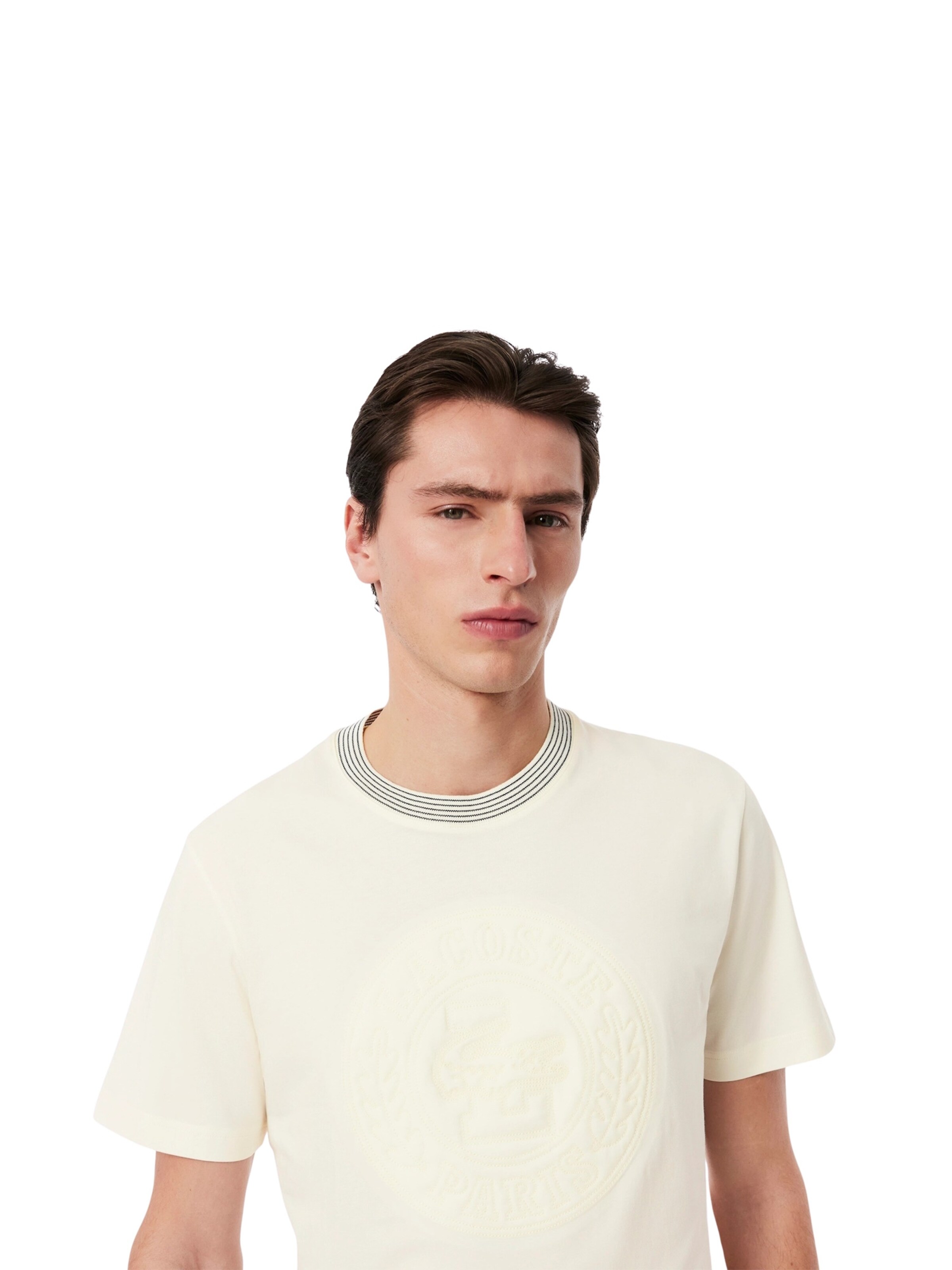 LACOSTE T-Shirt in Beige