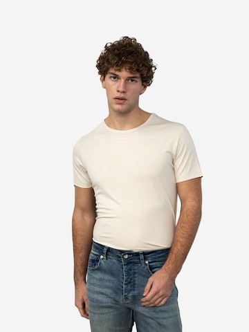 Giesto Tričko 'T-Shirts' – béžová: přední strana