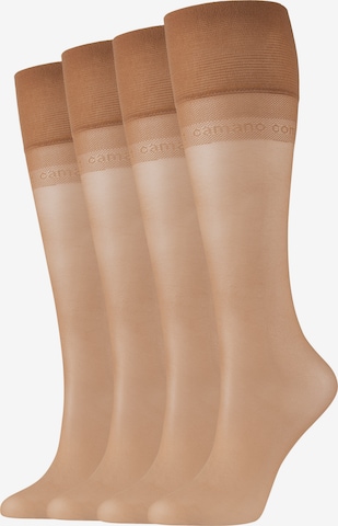 camano Fine Stockings 'Everyday' in Beige: front