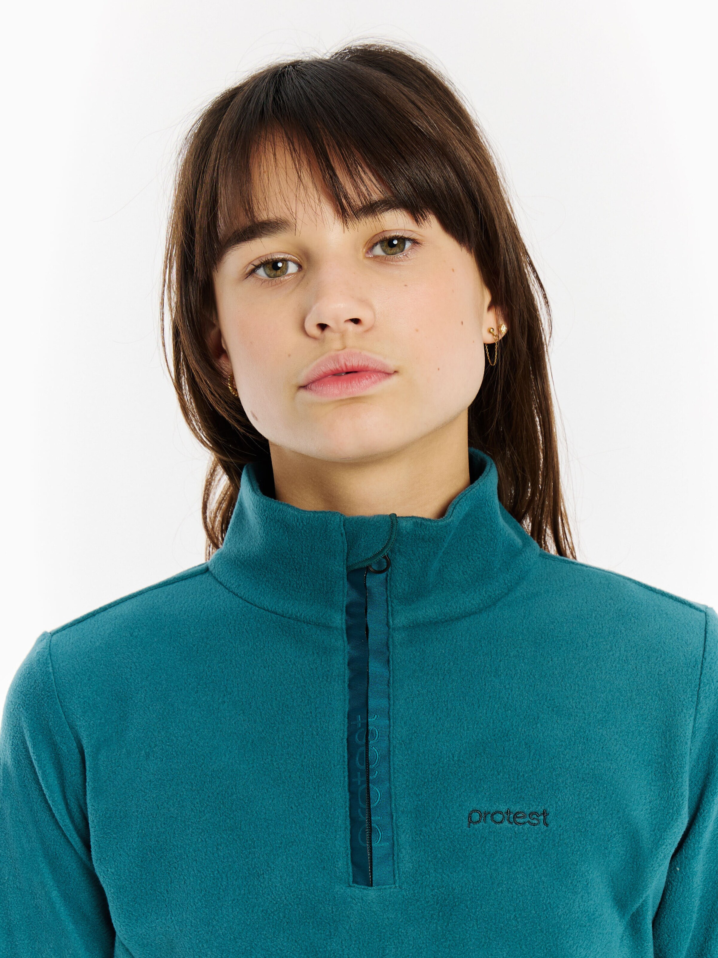 PROTEST Sportief sweatshirt 'Remutey JR' in Blauw