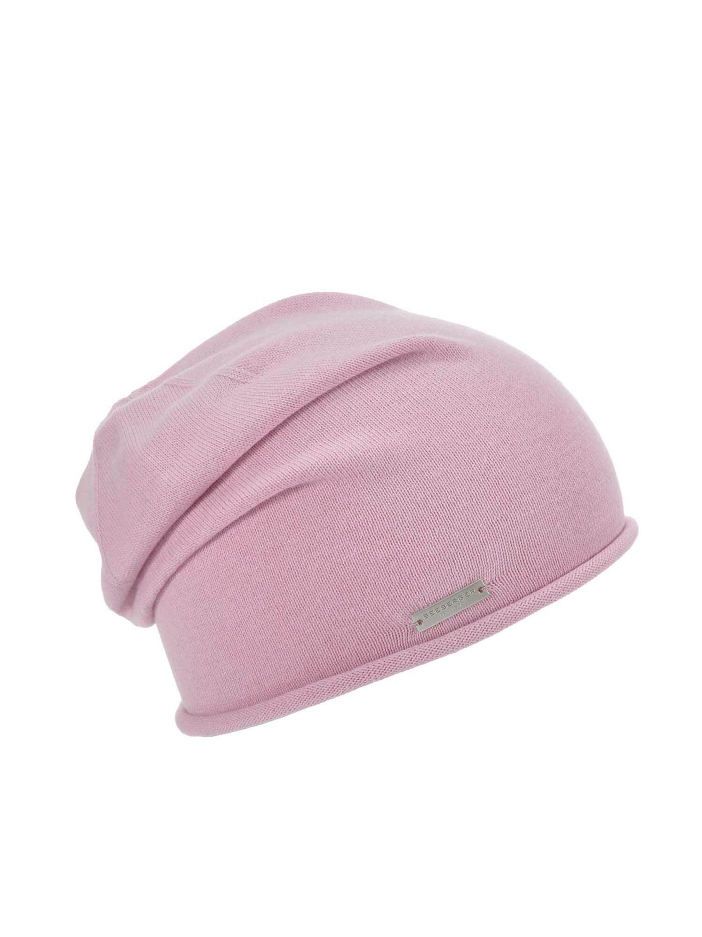 Seeberger Beanie 'Mütze' in Pink: front