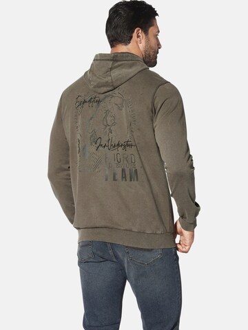Jan Vanderstorm Sweatshirt 'Hennobald' in Bruin