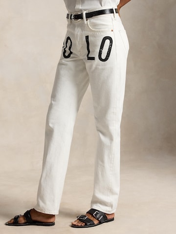 Polo Ralph Lauren Loosefit Τζιν σε λευκό
