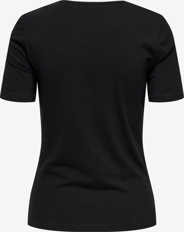 ONLY T-Shirt 'EBBY' in Schwarz