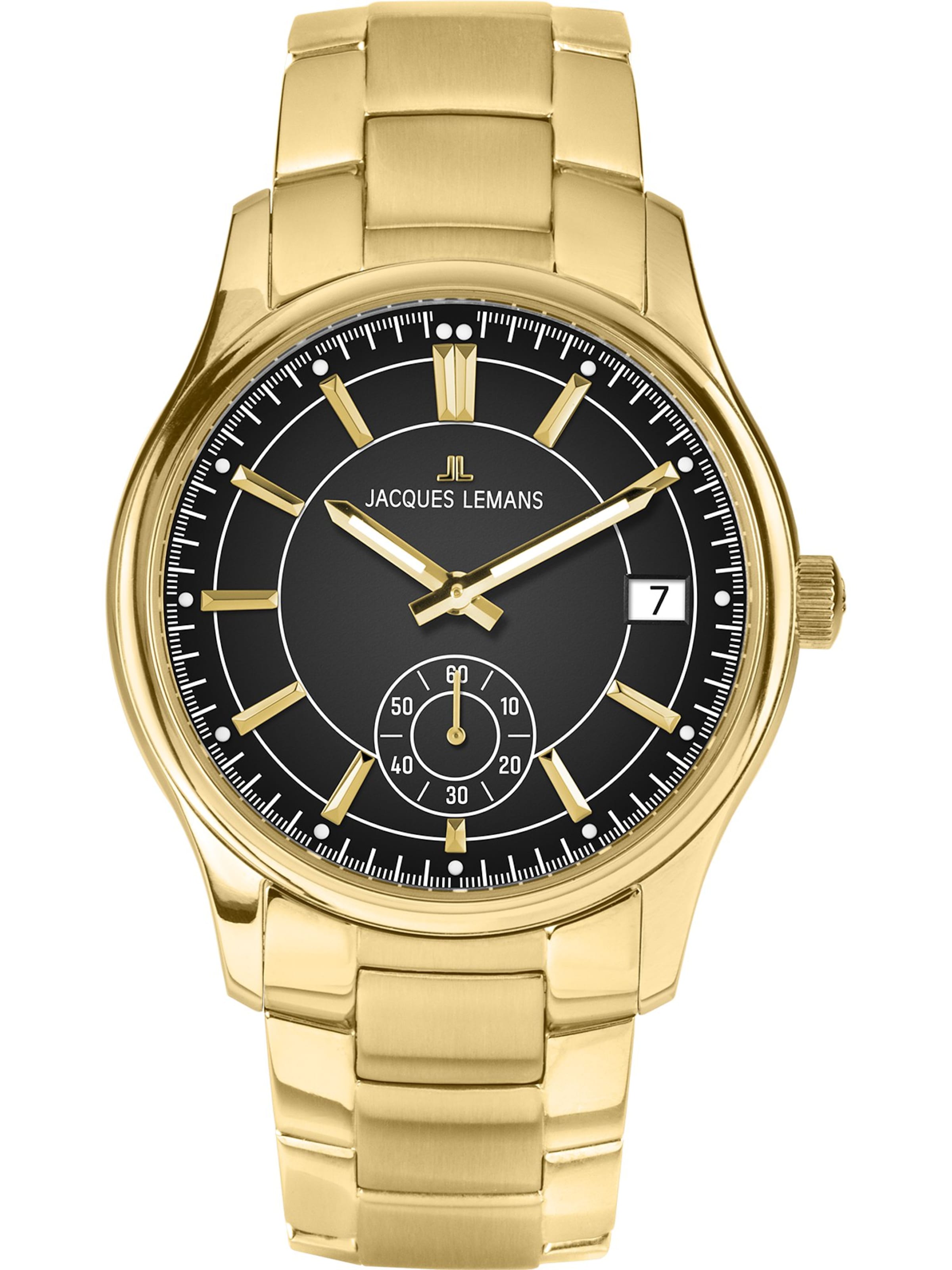 Jacques Lemans Analog Watch in Gold: front