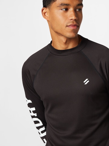 Superdry Performance shirt in Black