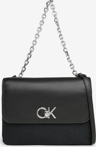 Calvin Klein Crossbody Bag in Black: front