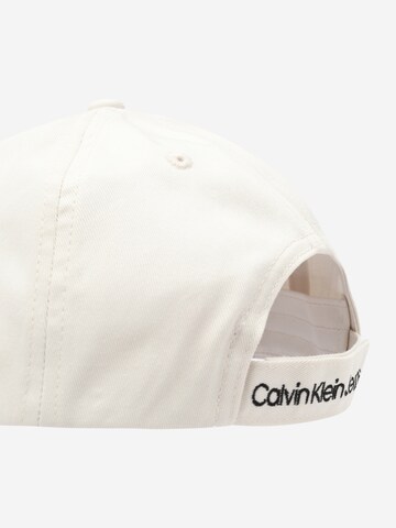 Calvin Klein Jeans Hat in Beige