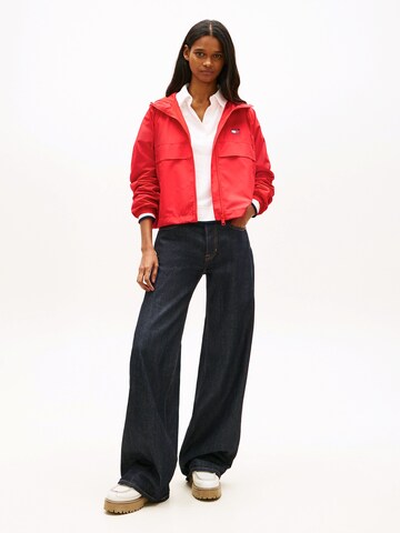 Tommy Jeans Kevad-sügisjope 'ESSENTIAL', värv punane