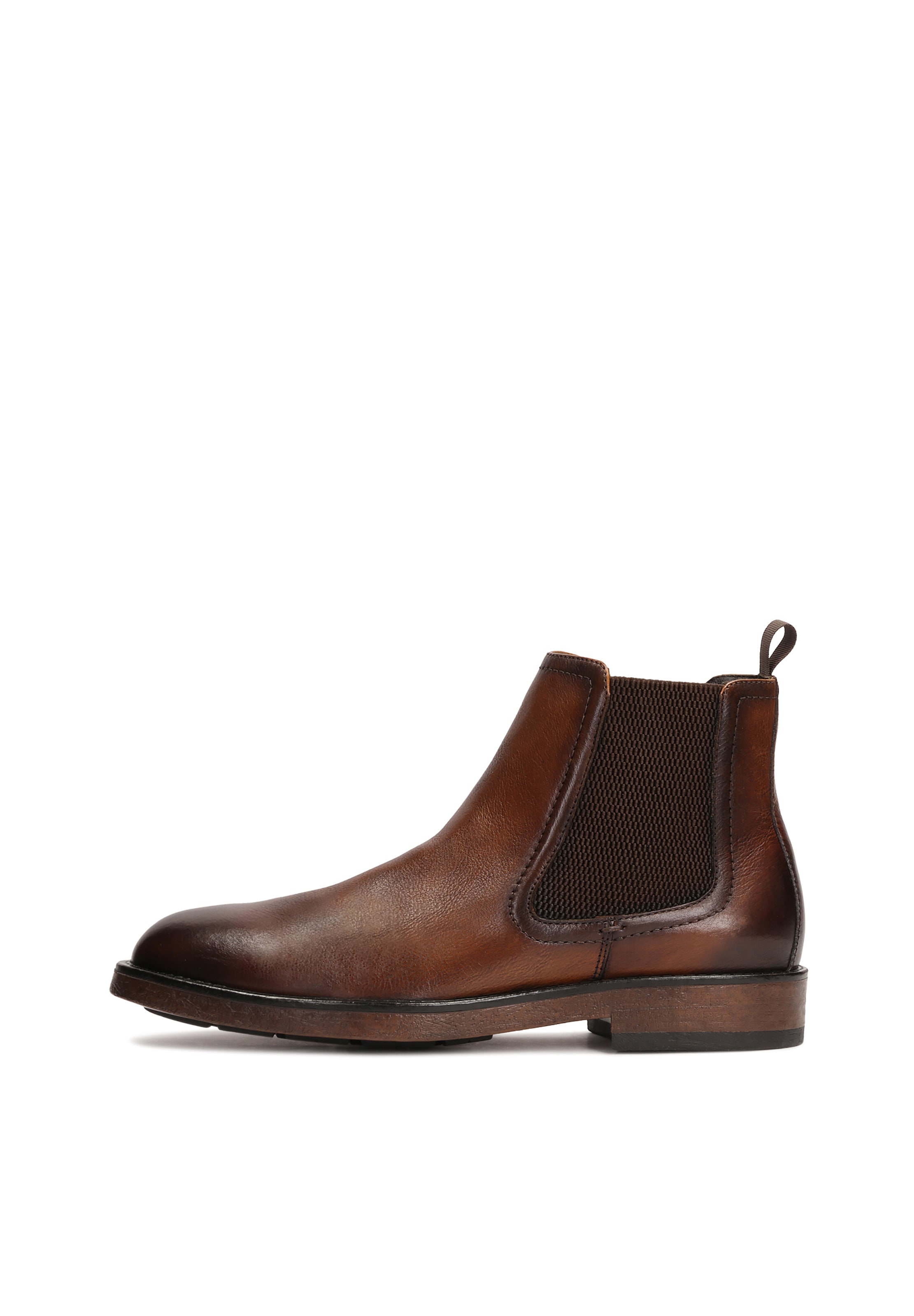 Kazar Chelsea boots i brun: framsida