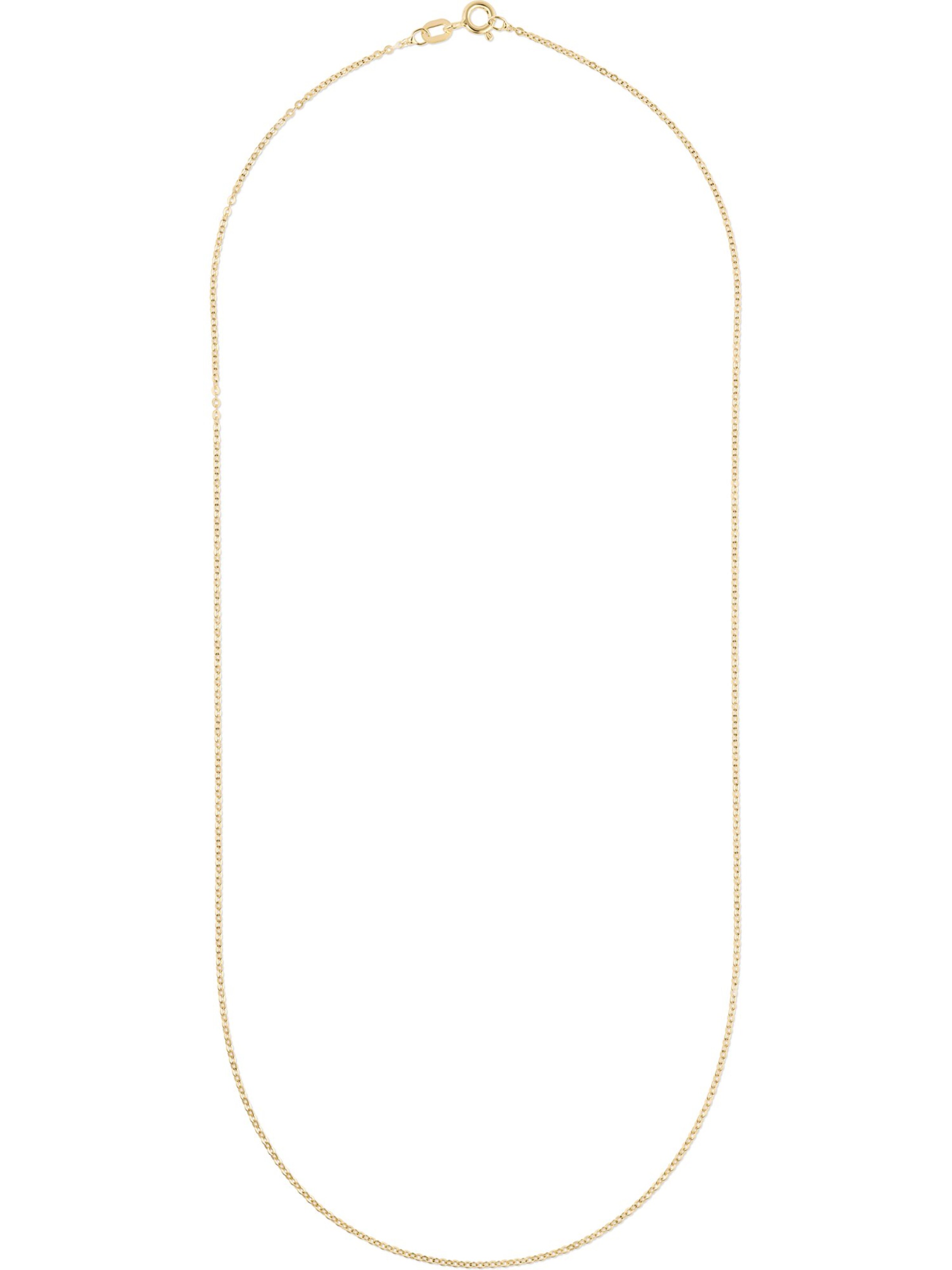 FAVS Necklace in Gold: front