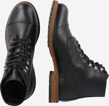 Bottines à lacets 'ROMAN' SELECTED HOMME en noir