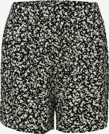 Selected Femme Petite Regular Pants 'SLFUMA' in Black: front