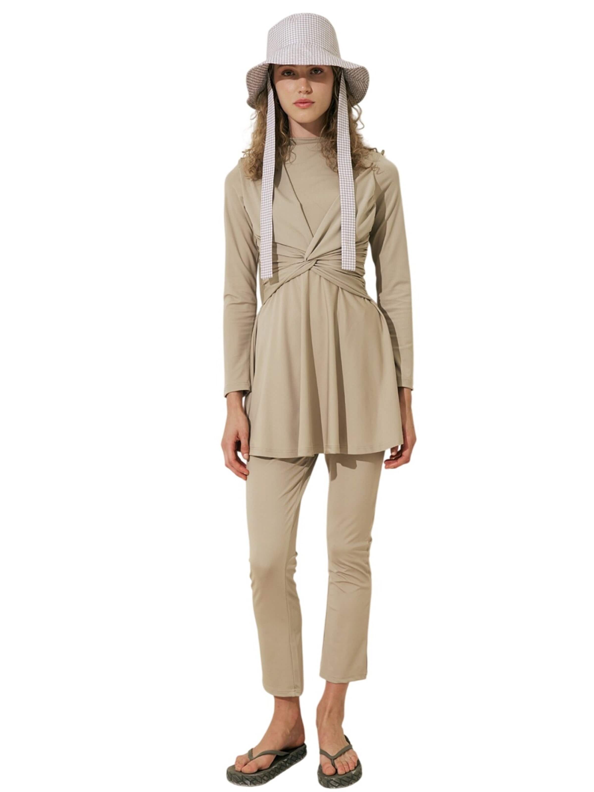 MANUKA Badeanzug‌‌ in Beige