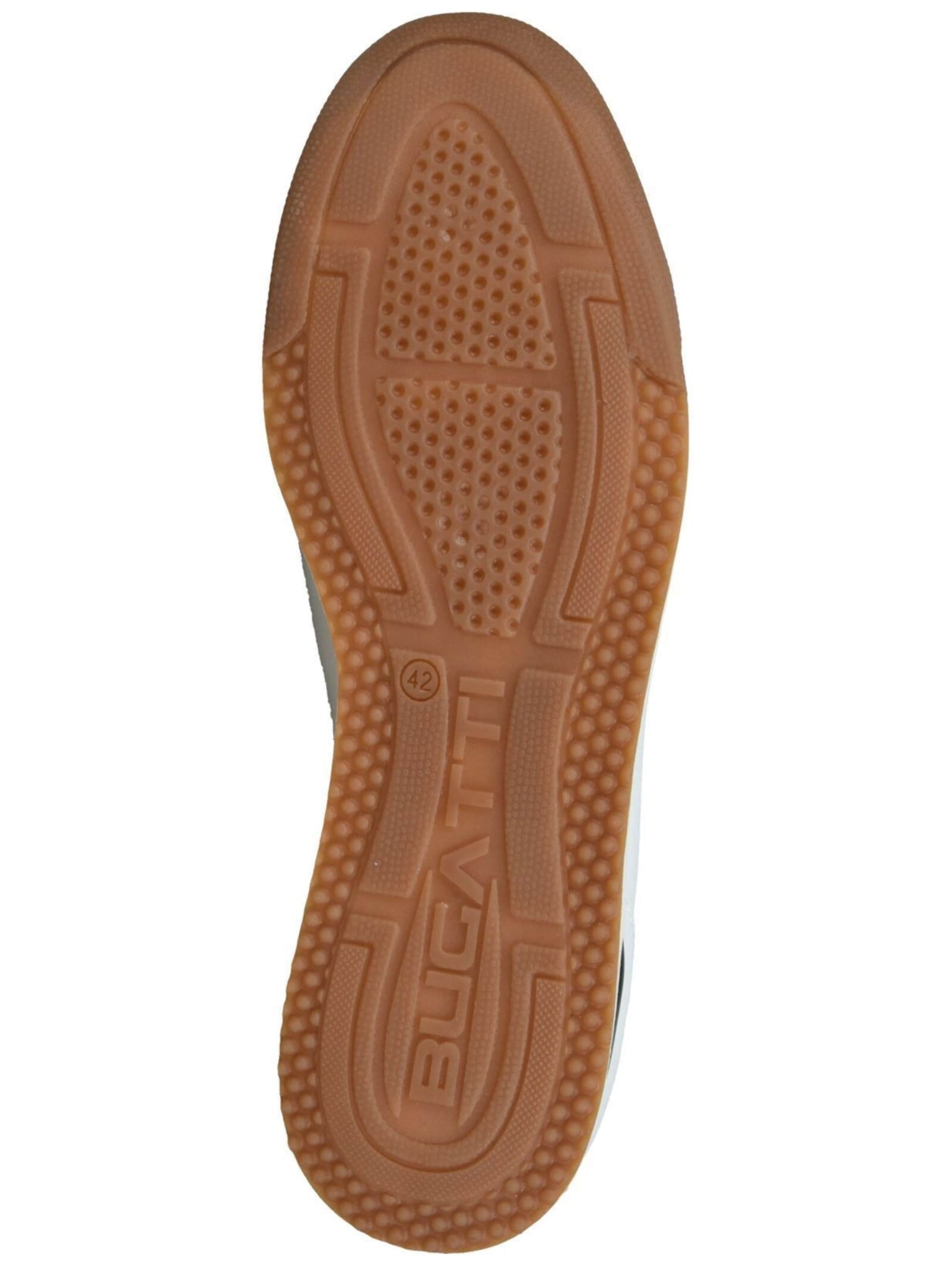 Sneaker bassa di bugatti in bianco