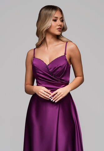 Robe de soirée Ombre en violet