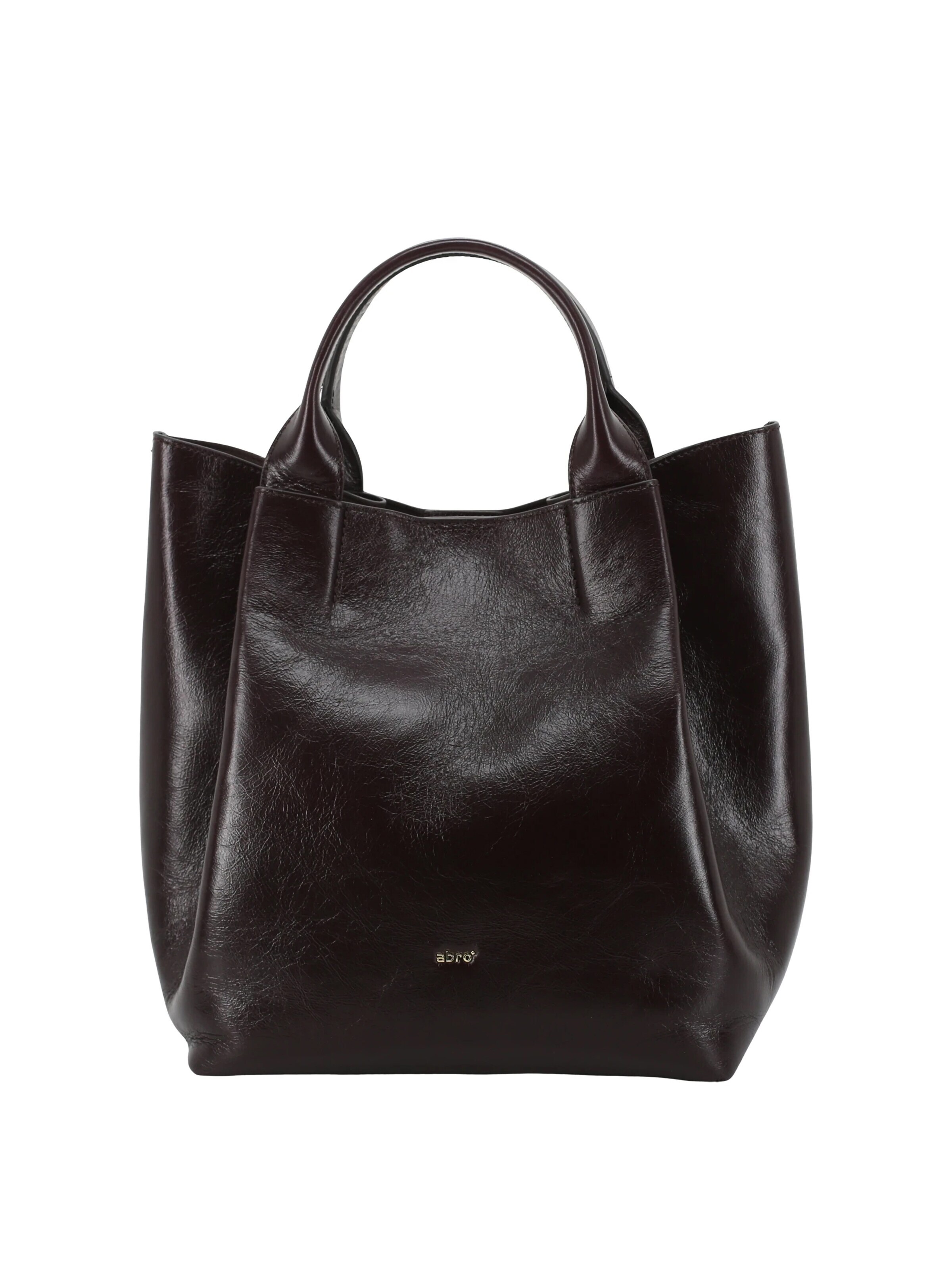 ABRO Shopper 'ESSENTIAL'‌‌‌‌‌‌‌‌‌ in Braun: Vorderseite