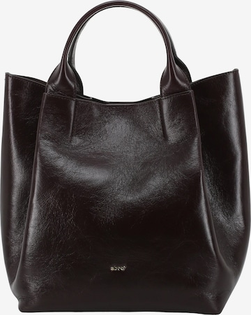 ABRO Shopper 'ESSENTIAL' in Braun: Vorderseite